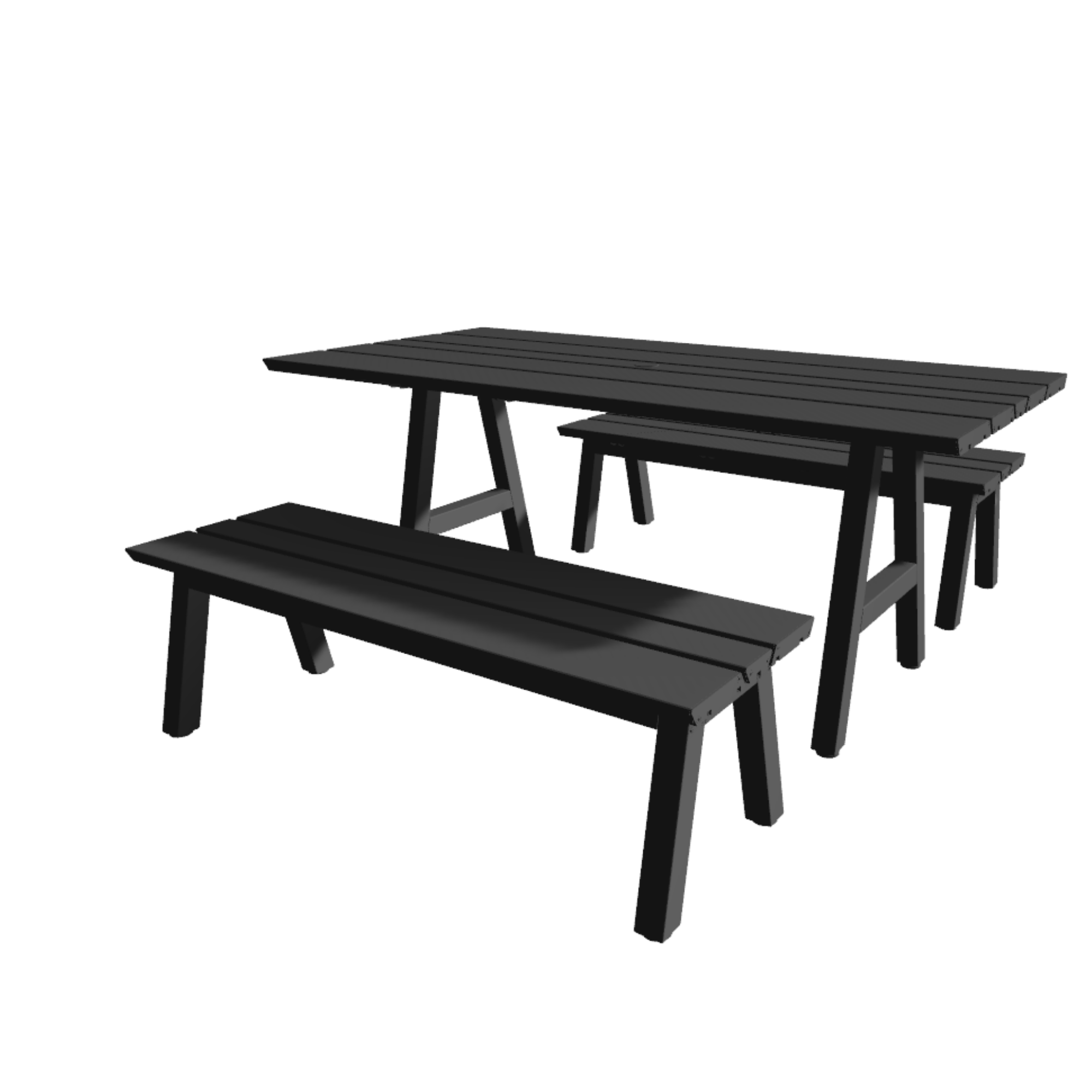 Launch Point Origin Collection table and bench set